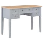 Bureau Hout Grijs - Tweedekansje voor Kantoor/Studie - OP=OP, Huis en Inrichting, Ophalen of Verzenden, Nieuw, Bureau