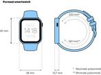 Apple Watch Series 8 - 4G - 45mm - ECG - Zilver, Verzenden, Zo goed als nieuw