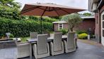 Zweefparasol Toscane Parasol 3.5x3.5 of 3x3 mtr Zeer sterk, Nieuw, Waterdicht, Ophalen of Verzenden, Zweefparasol