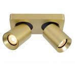 Gouden moderne plafondspot, Nigel, aluminium, Ophalen of Verzenden, Nieuw, Modern