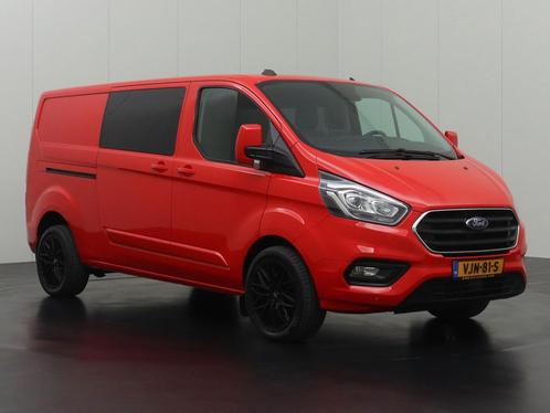 Ford Transit Custom 2.0TDCI Lang Dubbele Cabine Limited | 2x, Auto's, Bestelauto's, Dealer onderhouden, Lease, Overige kleuren