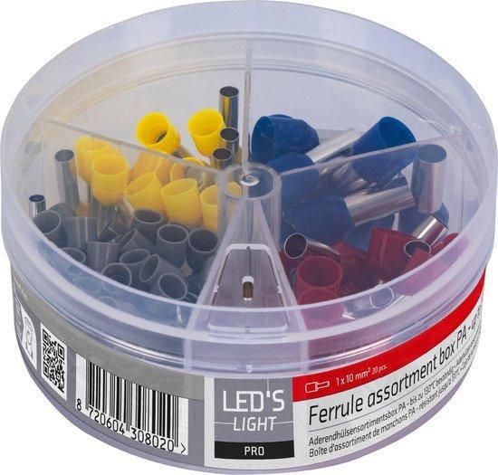 Adereindhulzen assortiment set - 5 Maten van 4mm² tot 16mm²-, Huis en Inrichting, Lampen | Overige, Nieuw, Verzenden