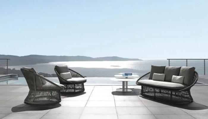 Talenti outdoor living - Marco Acerbis - Bijzettafel - touw, Antiek en Kunst, Antiek | Meubels | Stoelen en Banken