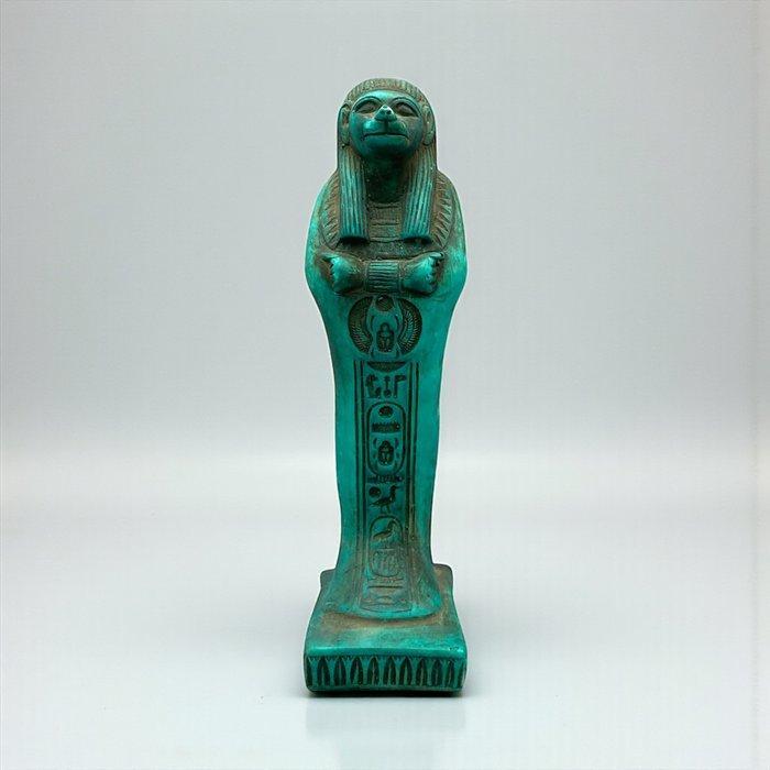 Replica van het oude Egypte Ushabti-figuur met baviaanenkop, Antiek en Kunst, Antiek | Overige Antiek