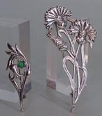 Zilveren distel broche 1942/43, Bijkamp & Co. Steenwijk ( +1, Antiek en Kunst