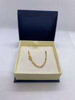 Halsketting - 18 karaat Geel goud - Tweekleurige ketting 18k, Sieraden, Tassen en Uiterlijk, Kettingen, Nieuw
