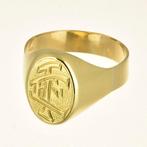 Ring met amulet - 18 karaat Geel goud