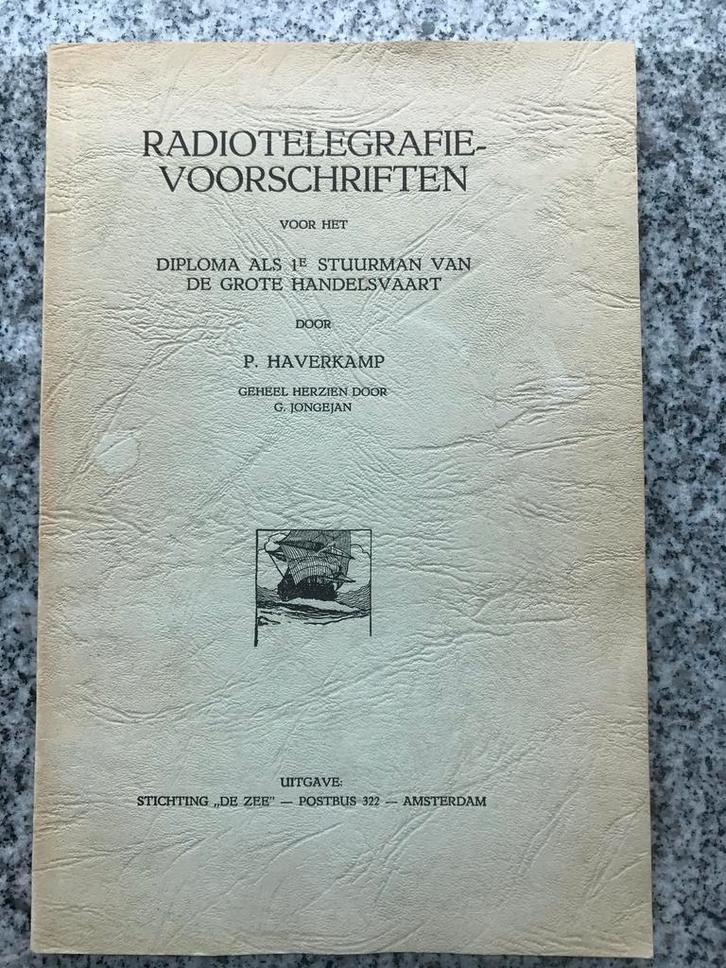 Radiotelegrafievoorschriften (handelsvaart), Boeken, Vervoer en Transport, Boot, Gelezen, Verzenden