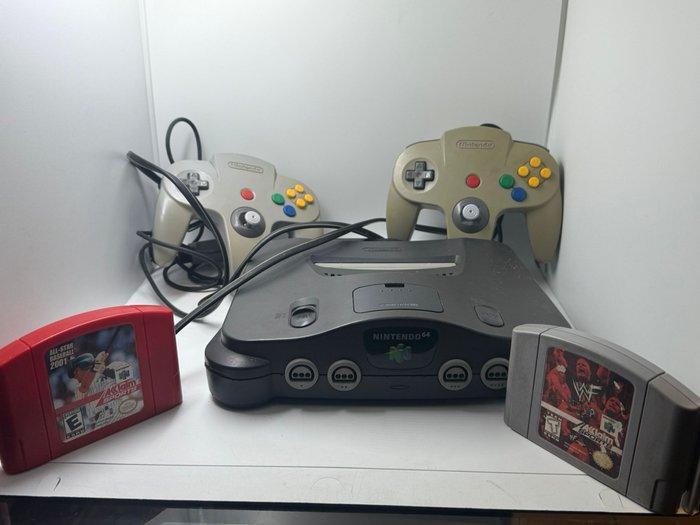 Nintendo - N64 - Nintendo 64 - Videogameconsole + games, Spelcomputers en Games, Spelcomputers | Overige Accessoires