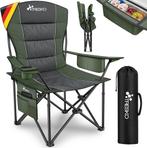 TRESKO® Campingstoel - Visstoel - Vouwstoel - Groen, Verzenden, Zo goed als nieuw