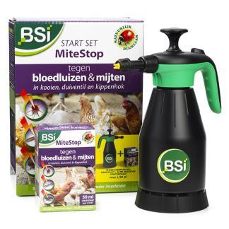 Vogelmijt bestrijding | BSI | 50 m², Dieren en Toebehoren, Overige Dieren-accessoires, Nieuw, Verzenden