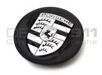 99936100055 Porsche Wheel Cap Large Crest zwart met, Verzenden, Nieuw