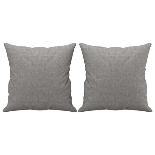 Sierkussens 40x40 Lichtgrijs - Retourdeal! 47% Korting, Huis en Inrichting, Woonaccessoires | Kussens, Vierkant, Grijs, Nieuw