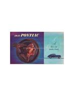 1947 PONTIAC STREAMLINER / TORPEDO PROGRAMMA BROCHURE, Nieuw, Author