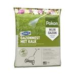 Pokon gazonmest met kalk 3-in-1 | 125 m² (8.6 kg), Verzenden, Nieuw