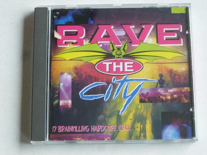 Rave the City - hardcore trax, Cd's en Dvd's, Cd's | Dance en House, Zo goed als nieuw, Verzenden