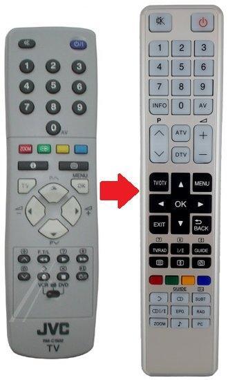 JVC RM-C1508 afstandsbediening, Audio, Tv en Foto, Afstandsbedieningen, Verzenden