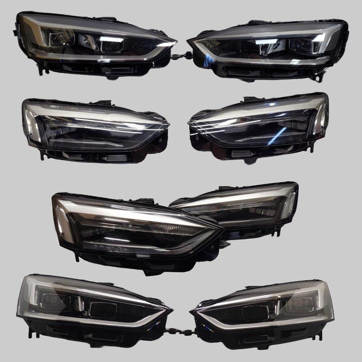 Audi A5 8W, gebruikte LED-xenon koplampen, links en rechts, Auto-onderdelen, Verlichting, Gebruikt, Audi