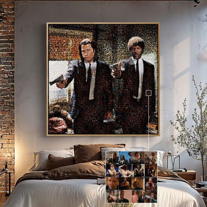 NicDA - PULP FICTION . The Fourth Man . XL 1m² No AI No, Antiek en Kunst, Kunst | Designobjecten