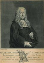 Portrait of Gerard Aernout Hasselaer, Antiek en Kunst, Kunst | Etsen en Gravures