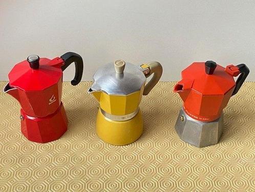 Tognana + Forever + Crusinallo - Koffiepot (3) - Aluminium, Antiek en Kunst, Antiek | Keukenbenodigdheden