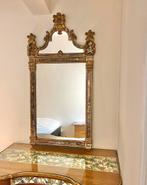 Luxe vintage DeKnudt spiegel 125x65cm, Antiek en Kunst, Antiek | Spiegels, Ophalen of Verzenden