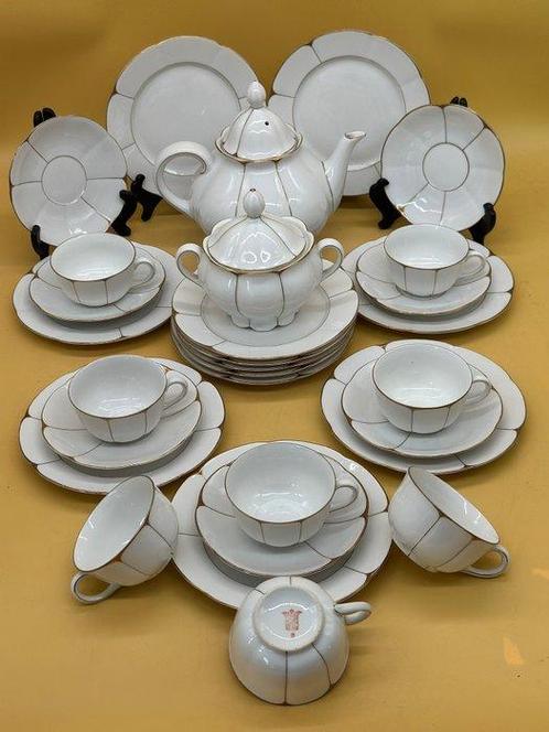 Koffieservies - Schirnding Teeservice – Elegantes Design mit, Antiek en Kunst, Antiek | Meubels | Tafels