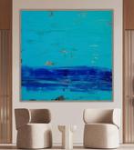 Stefanie Raus - Türkis blau 910 XXL, Antiek en Kunst
