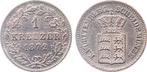 Duitsland 1 Kreuzer 1872 Wuerttemberg stgl Erstabschlag s..., Verzenden
