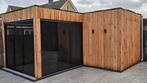 Moderne douglas overkapping met schuur L-vorm 500x300cm +, Tuin en Terras, Overkappingen, Ophalen of Verzenden, Nieuw