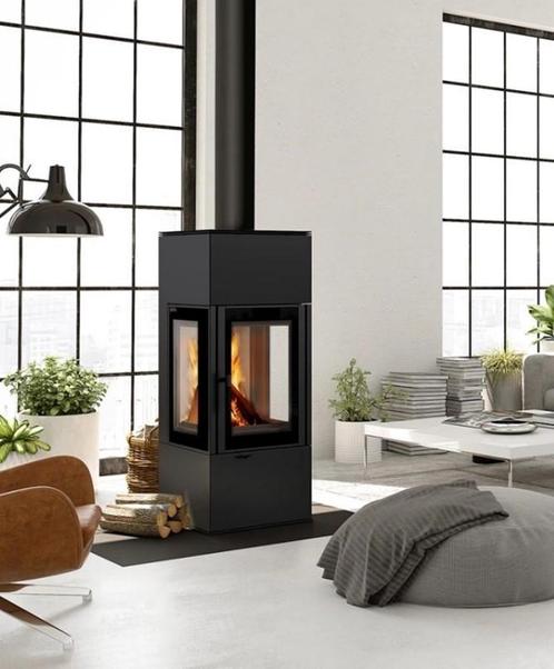 Houtkachel Kratki Koza Thorn View 8kw driezijden vuurzicht!!, Huis en Inrichting, Kachels, Nieuw