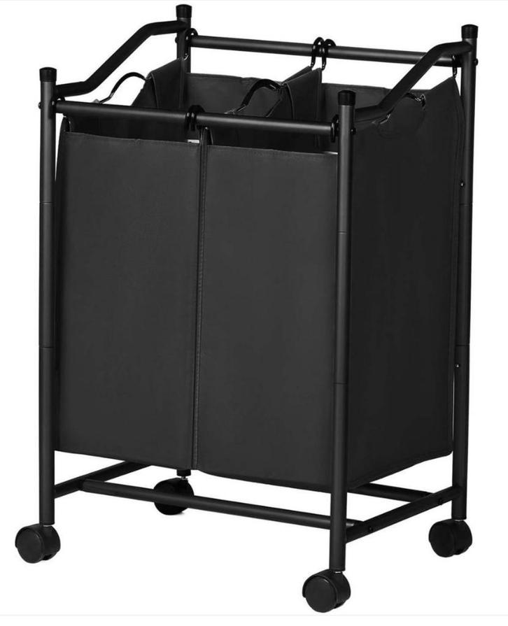 Wassorteerder LSF002BK 2 vakken 90L van €33 voor €23, Huis en Inrichting, Badkamer | Badtextiel en Accessoires, Nieuw, Ophalen of Verzenden