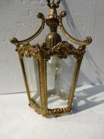 Lamp - hanglamp - Verguld brons - hal lamp, lantaarn