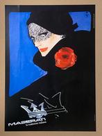René Gruau - MASERATI - La tradizione italiana - Donna III -