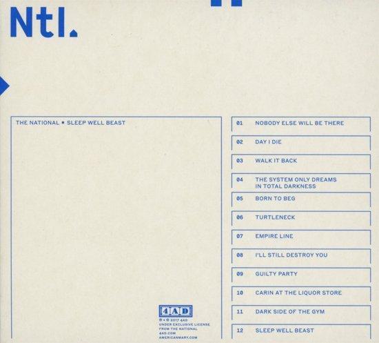 The National - Sleep Well Beast(CD), Cd's en Dvd's, Cd's | Overige Cd's, Verzenden