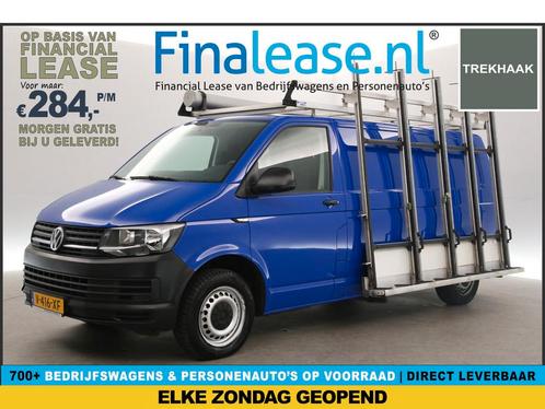 Volkswagen Transporter 2.0 TDI L2H1 140PK Glasresteel €284pm, Auto's, Bestelauto's, Lease, Handgeschakeld, Diesel, Volkswagen