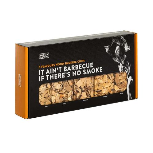 SMOKINFLAVOURS giftbox snippers 5 x 650ML (Rookhout), Caravans en Kamperen, Kampeeraccessoires, Nieuw, Ophalen of Verzenden