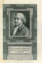 Portret van Daniël Jacobus Canter Camerling