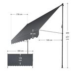 Klemluifel Kapstadt - 350x120 cm - Grijs, Verzenden, Nieuw