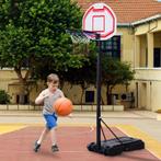 Kinderbasketbalstandaard Basketbalring Met Wielen Basis Kan