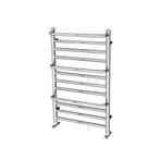 Radiator Sapho Manisa Recht 50x80 cm met 3 Handdoekhangers, Ophalen of Verzenden, Nieuw, Chroom, Overige typen