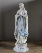 Beeldje - OLV van Lourdes - Bisque porselein, Antiek en Kunst