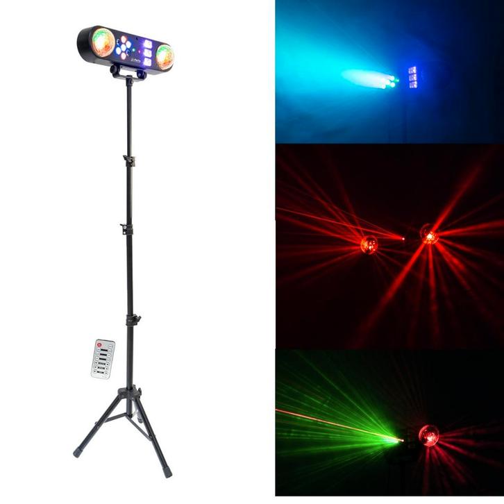 Party Light & Sound Spinled 5 In 1 Led Licht Effect, Muziek en Instrumenten, Licht en Laser, Overige typen, Nieuw, Verzenden