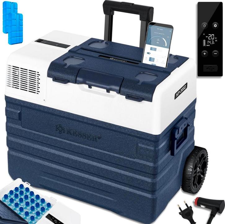 Compressor Koelbox elektrisch - Coolbox - Frigobox - 52L - B, Caravans en Kamperen, Koelboxen, Zo goed als nieuw, Verzenden