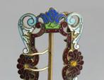 Riem ornament - Barbedienne-stijl cloisonné gesp, ca. 1870 -