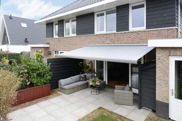 Elektrisch Knikarmscherm 450 / 500 / 550cm - Stargrey beschikbaar voor biedingen