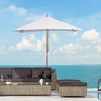 TRUUSK Parasol, Opvouwbare Tuinparasol, Strandparasol, 3-tra, Tuin en Terras, Parasols, Verzenden, Nieuw