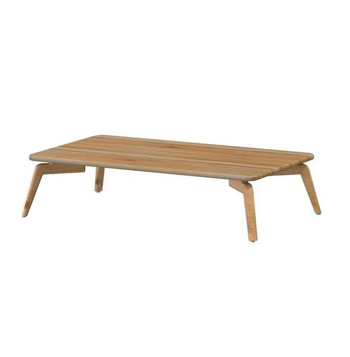 4 Seasons Outdoor Zucca salontafel 120x70xH30 cm teak, Tuin en Terras, Tuintafels, Nieuw, Ophalen of Verzenden