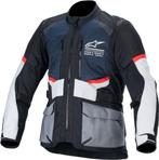 Alpinestars Andes Air Drystar Jas Diepblauw Zwart IJsgrijs, Motoren, Kleding | Motorkleding, Nieuw met kaartje, Jas | textiel