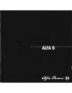 1983 ALFA ROMEO ALFA 6 BROCHURE NEDERLANDS, Nieuw, Alfa Romeo, Author